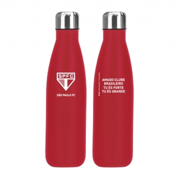 Garrafa Térmica Inox 500ml São Paulo – Luva com 1
