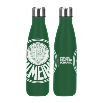 Garrafa Térmica Inox 500ml Palmeiras – Luva com 1