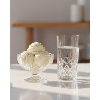 Copo de Vidro Long Drink Jasmin 300ml – Luva com 6