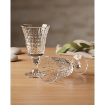 Taça de Vinho de Vidro Noblesse 200ml Luva com 6