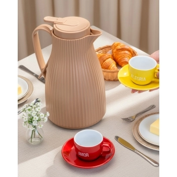 Garrafa Térmica Fendi 1000ml - Bege