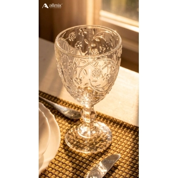Taça Água de Vidro Fleur 320ml