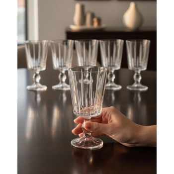 Taça de Vinho de Vidro Nápoles 330ml