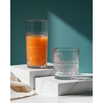 Copo Long Drink de Vidro Bolonha 390ml