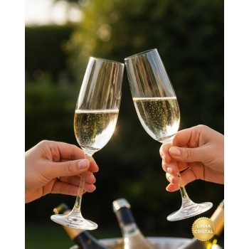 Taça Champanhe Cristal Marie 220ml