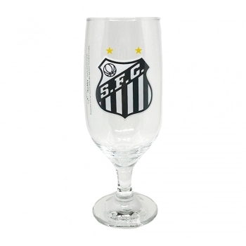 TACA CERVEJA FLORIPA 300 ML SANTOS LUVA COM 1