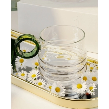 Caneca Borossilicato Cloud 290ml na Luva com 1 - Green