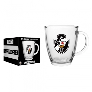 Caneca de Vidro Conica Vasco 350 ml Luva com 1