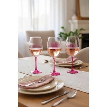 Taça Vinho de Vidro 450ml Luva com 01 - Mãe Rainha