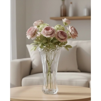 Vaso Decorativo de Vidro Lily 23 cm
