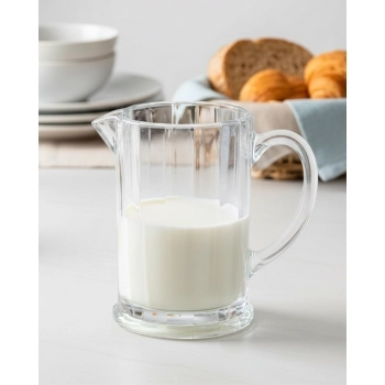 Leiteira de Vidro Lines 270ml Luva com 1