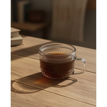 Xícara De Chá De Vidro Olinda 255 ML