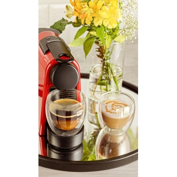 Copo Borossilicato Parede Dupla 250 ML Luva com 2 unid.