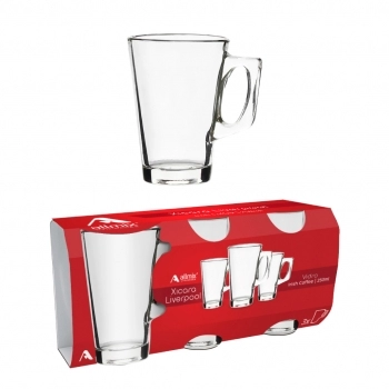 Xícara Irish Coffee de Vidro Liverpool 250ml