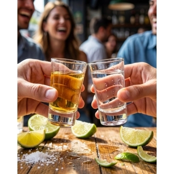 Copo de Vidro Dose Liverpool 40ml