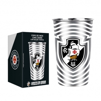 Copo Térmico Inox com Reação Térmica 450 ml Vasco – Luva com 1