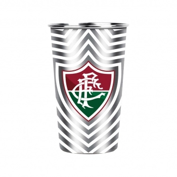 Copo Térmico Inox com Reação Térmica 450 ml Fluminense – Luva com 1