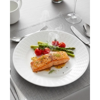 Prato Raso de Vidro White Vitt 25,5 cm