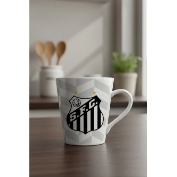 CANECA PORCELANA 290 ML SANTOS LUVA COM 1