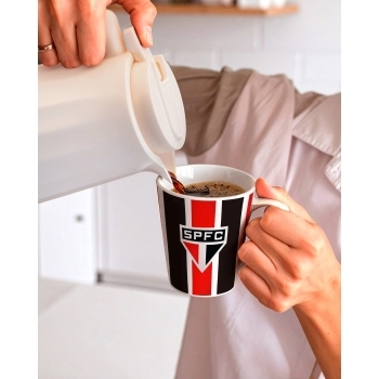 CANECA PORCELANA 290 ML SAO PAULO LUVA COM 1 - CAMISA 2