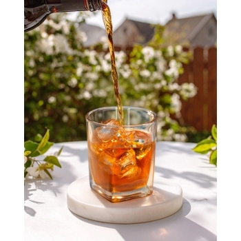 Copo de Vidro Rocks Quadrus 190ml – Luva com 6 Unidades