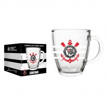 Caneca Cônica Corinthians 350 ML – Produto Oficial