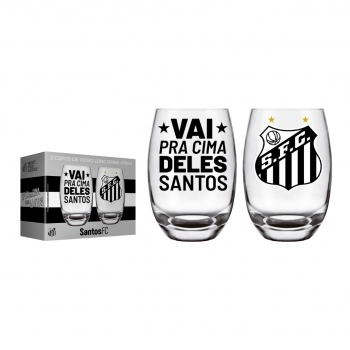 Copo de vidro long drink Belize 470 ml Santos luva com 2 - Pra Cima
