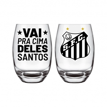 Copo de vidro long drink Belize 470 ml Santos luva com 2 - Pra Cima