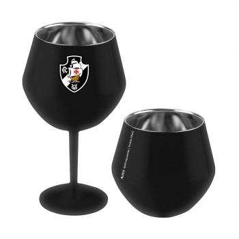 Taça ou copo térmico inox 2 em 1 360 ml Vasco na luva com 1
