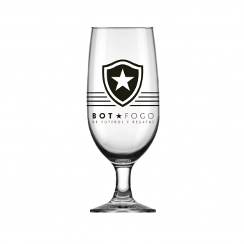 TACA CERVEJA FLORIPA 300 ML BOTAFOGO LUVA COM 1 - NOVO
