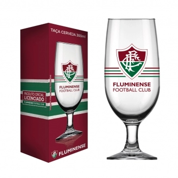TACA CERVEJA FLORIPA 300 ML FLUMINENSE LUVA COM 1 - NOVO