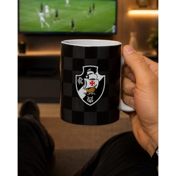 Caneca de Cerâmica Reta 300 ml Vasco Luva com 1 - Infinito