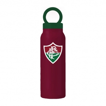 Garrafa Térmica Inox com Suporte Magnético 700 ml Fluminense na luva com 1