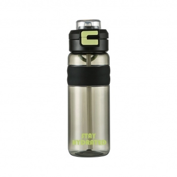 Garrafa de Plástico Clear 770 ml - Preto