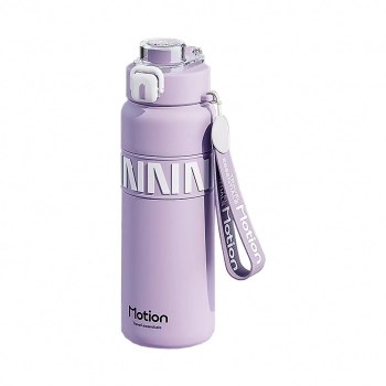 Garrafa térmica inox Fit 800 ml luva com 1 - Roxo
