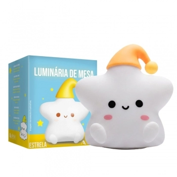 Luminária de mesa LED USB Star 14,5 cm luva com 1