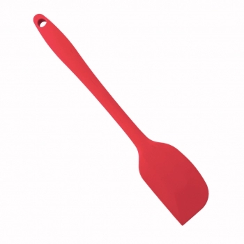 Utensílio Espátula Pão Duro Silicone Vermelho 36 cm