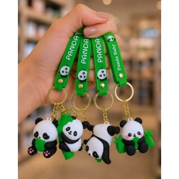 Chaveiro 3D Panda 5 cm Sortido