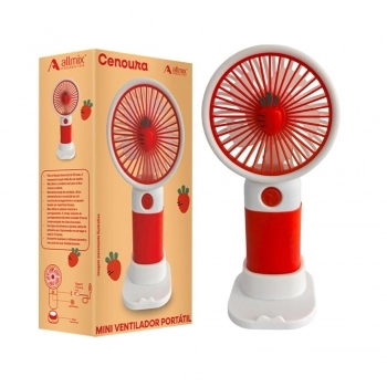 Mini Ventilador Portátil USB 15 cm Cenoura luva com 1