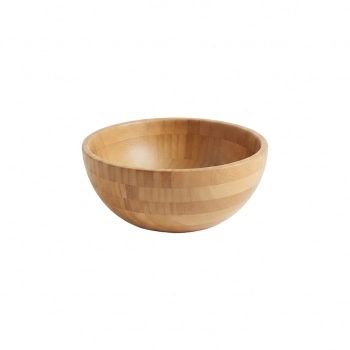 Tigela Redonda de Bambu 20 x 20 x 8,5 cm