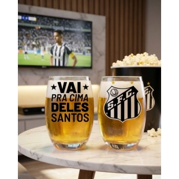 Copo de vidro long drink Belize 470 ml Santos luva com 2 - Pra Cima