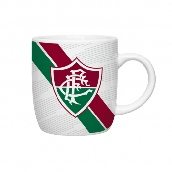 Caneca Porcelana City 380 ml Times Fluminense luva com 1