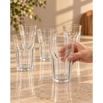 Copo de Vidro Long Drink Casablanca 360 ml