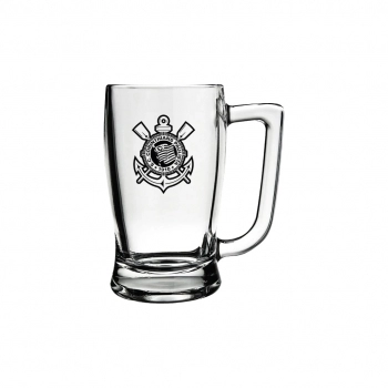 CANECA CERVEJA TABERNA 340 ML CORINTHIANS NA LUVA