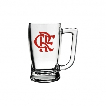 CANECA CERVEJA TABERNA 340 ML FLAMENGO NA LUVA