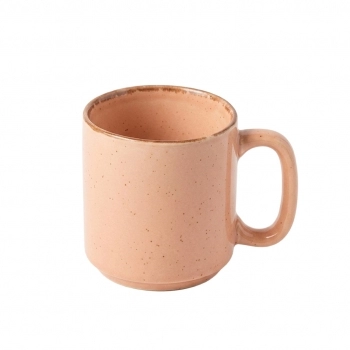 Caneca Cerâmica Serena 340 ml – Pêssego