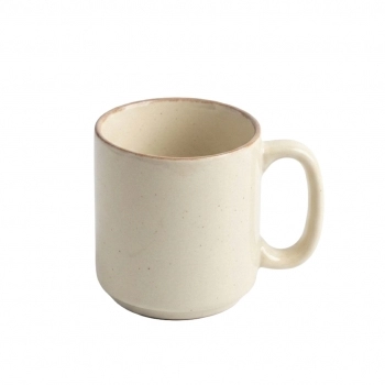 Caneca Cerâmica Serena 340 ml – Areia