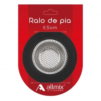 Ralo de Pia Inox 11,5 cm – Solapa com 1