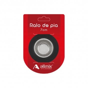 Ralo de Pia Inox 7 cm Solapa com 1