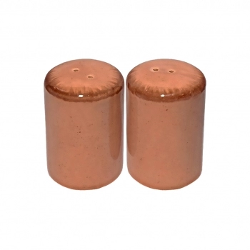 Conjunto Sal e Pimenta Cerâmica Serena com 2 – Pêssego